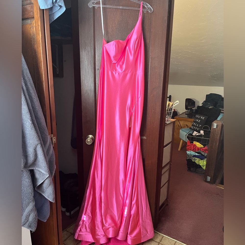 Pink formal dress